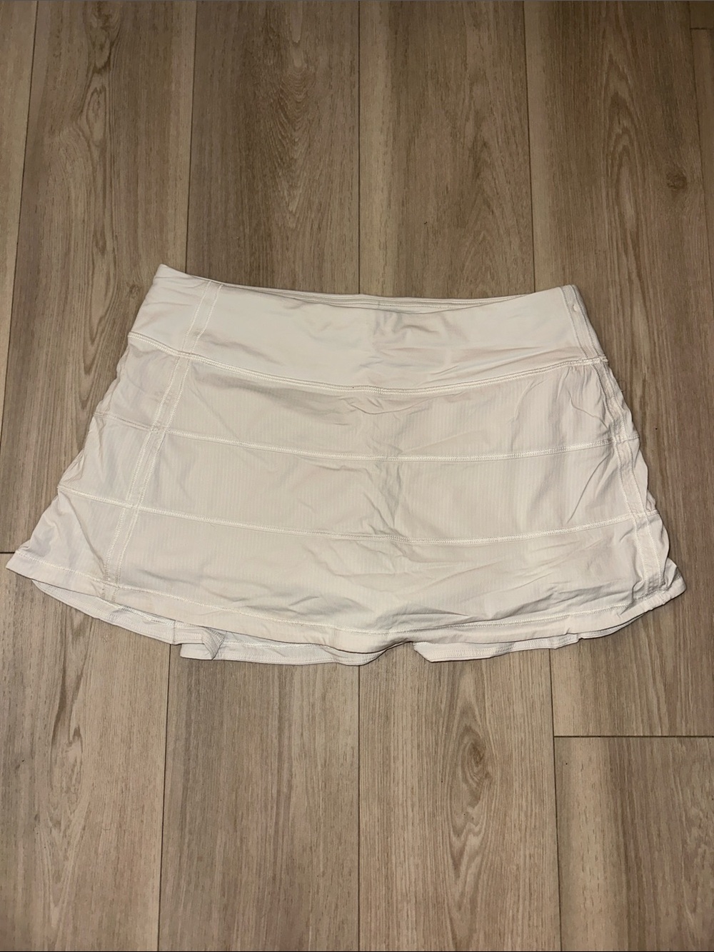 Lululemon White Tennis Skirt